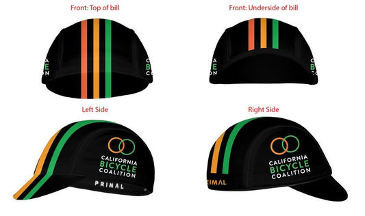 CalBike Cycling Caps
