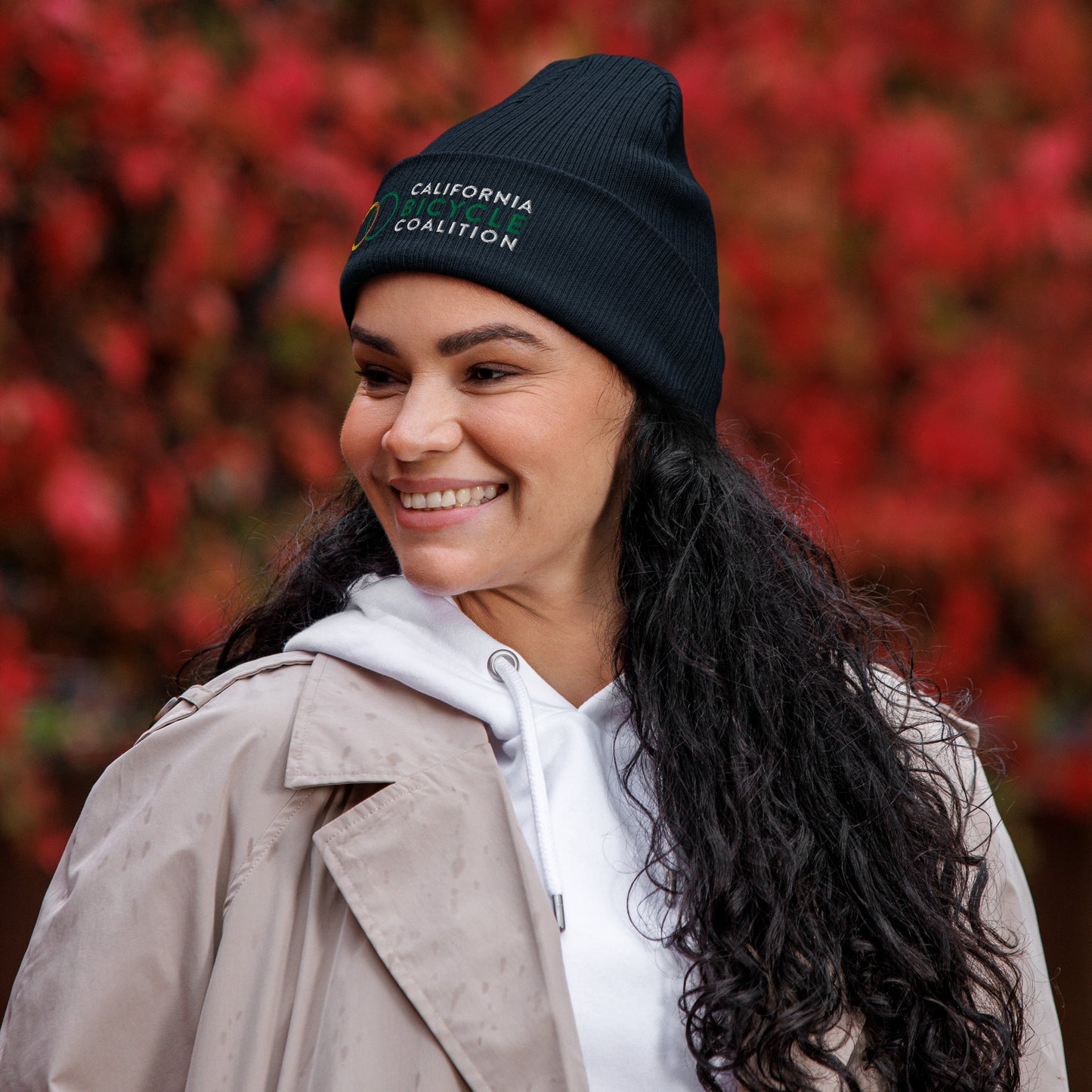 Calbike Organic ribbed beanie