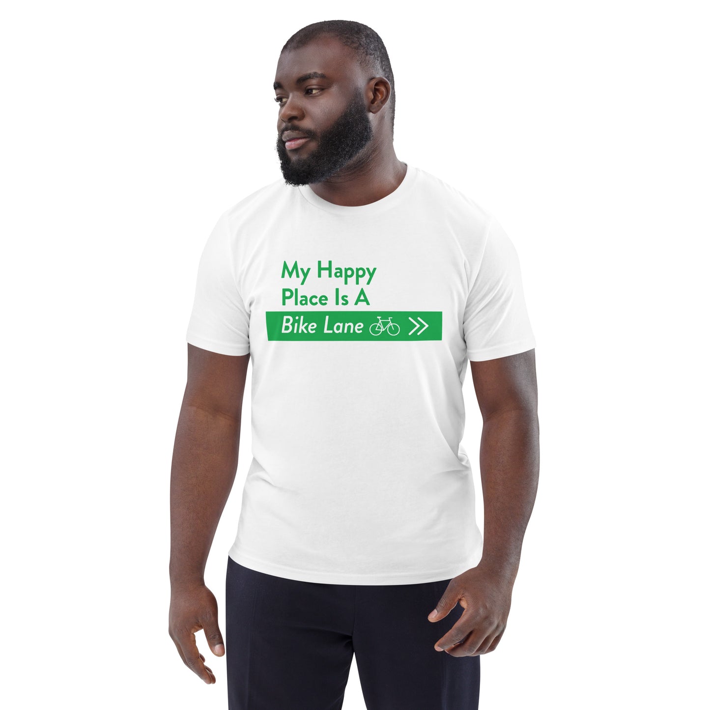Happy Place - Unisex organic cotton t-shirt