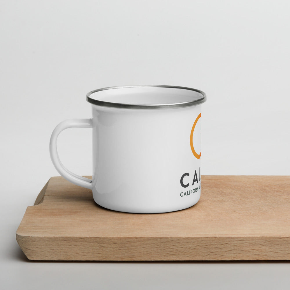 CalBike Enamel Camper Mug