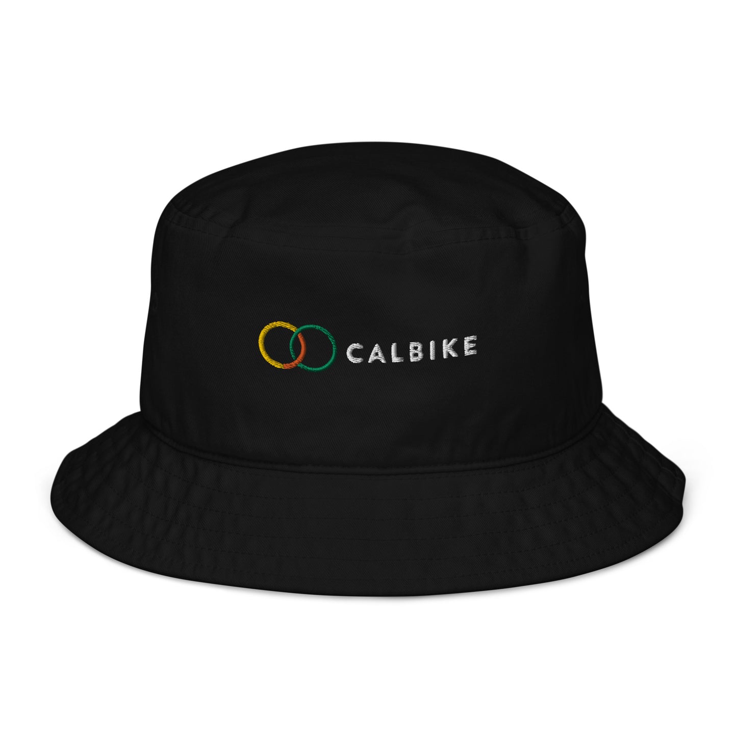 Calbike Unisex Organic bucket hat - BLACK