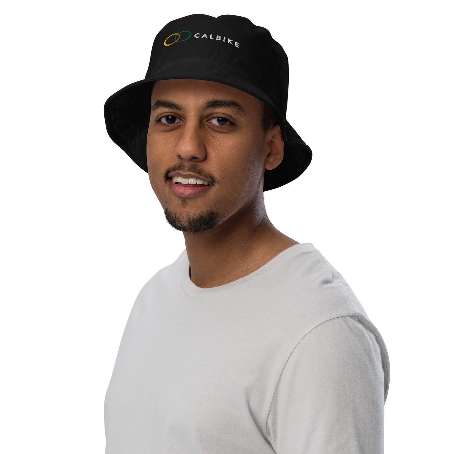 Calbike Unisex Organic bucket hat - BLACK