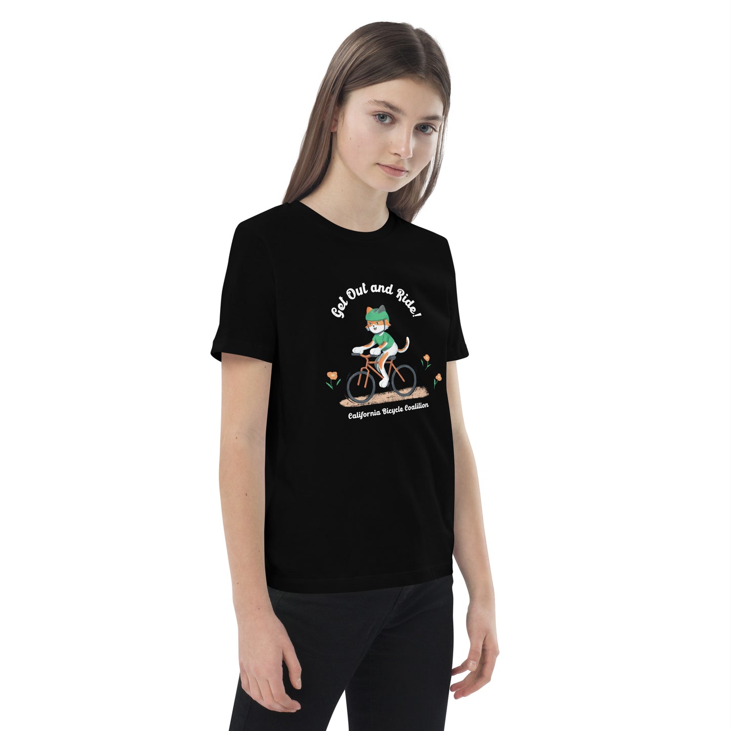 Cal The Cat Kids Unisex Organic cotton t-shirt