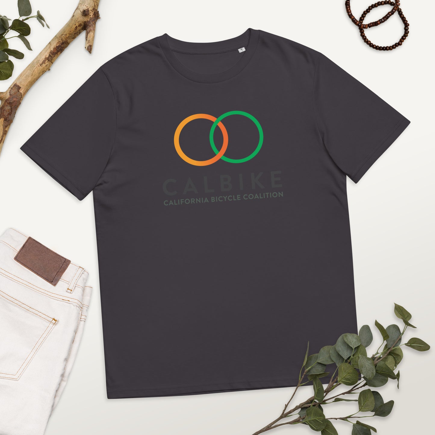 Calbike Unisex organic cotton t-shirt