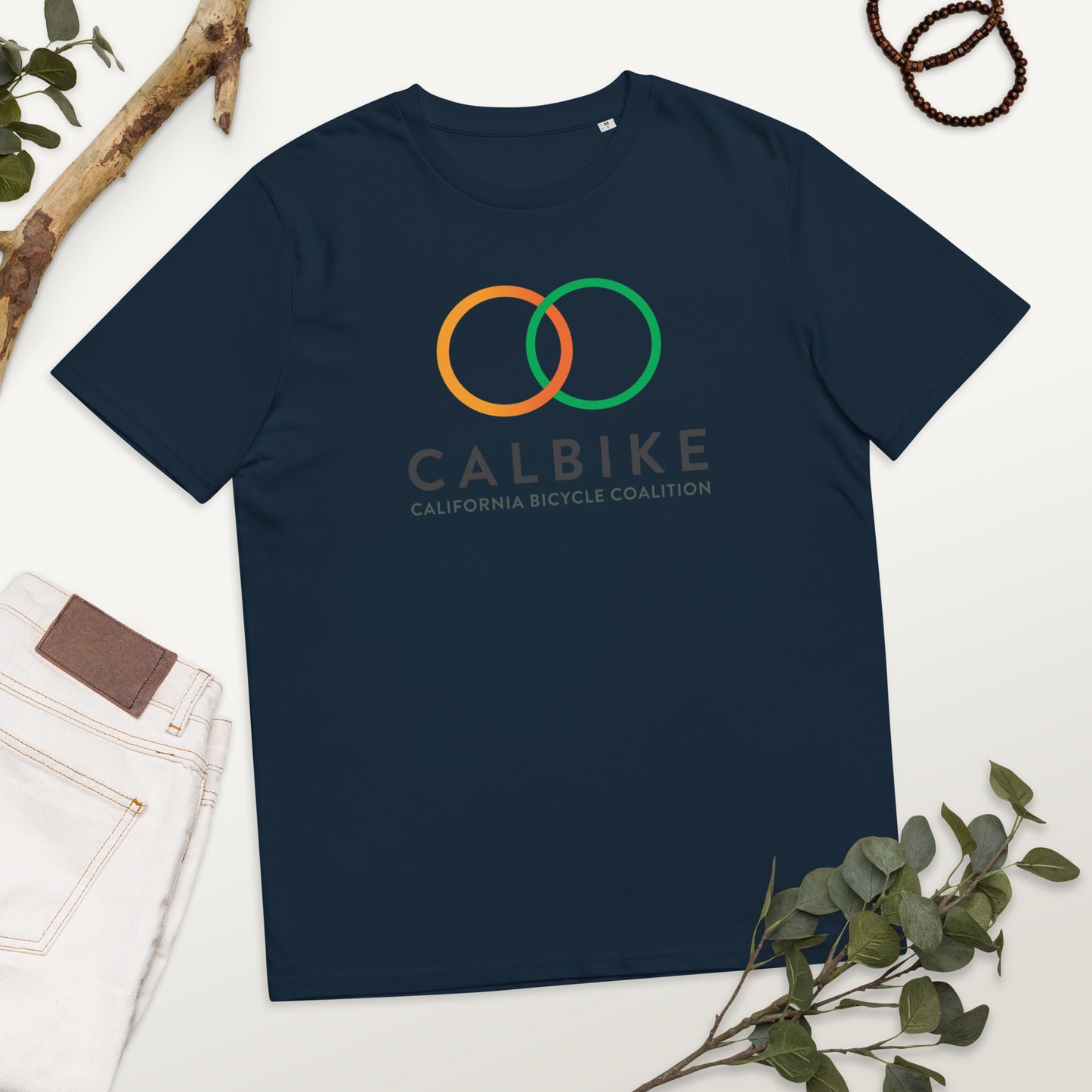 Calbike Unisex organic cotton t-shirt