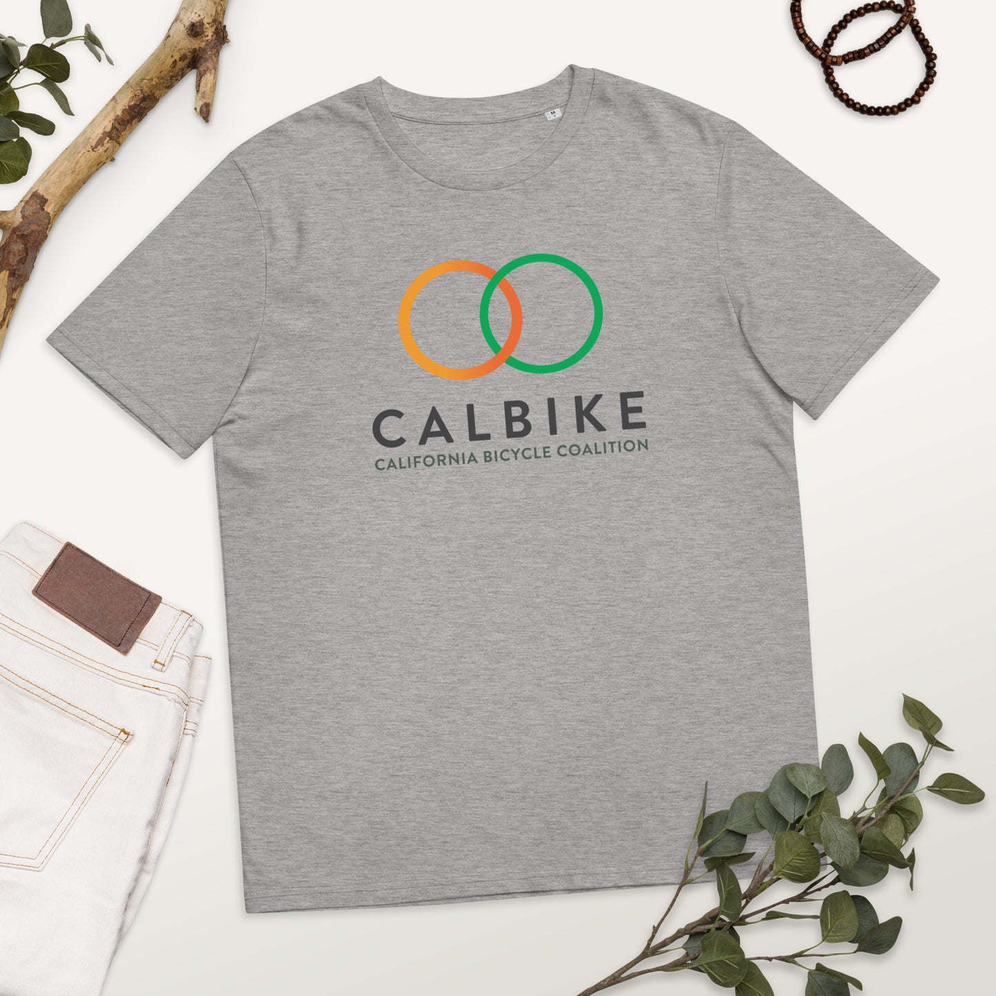 Calbike Unisex organic cotton t-shirt