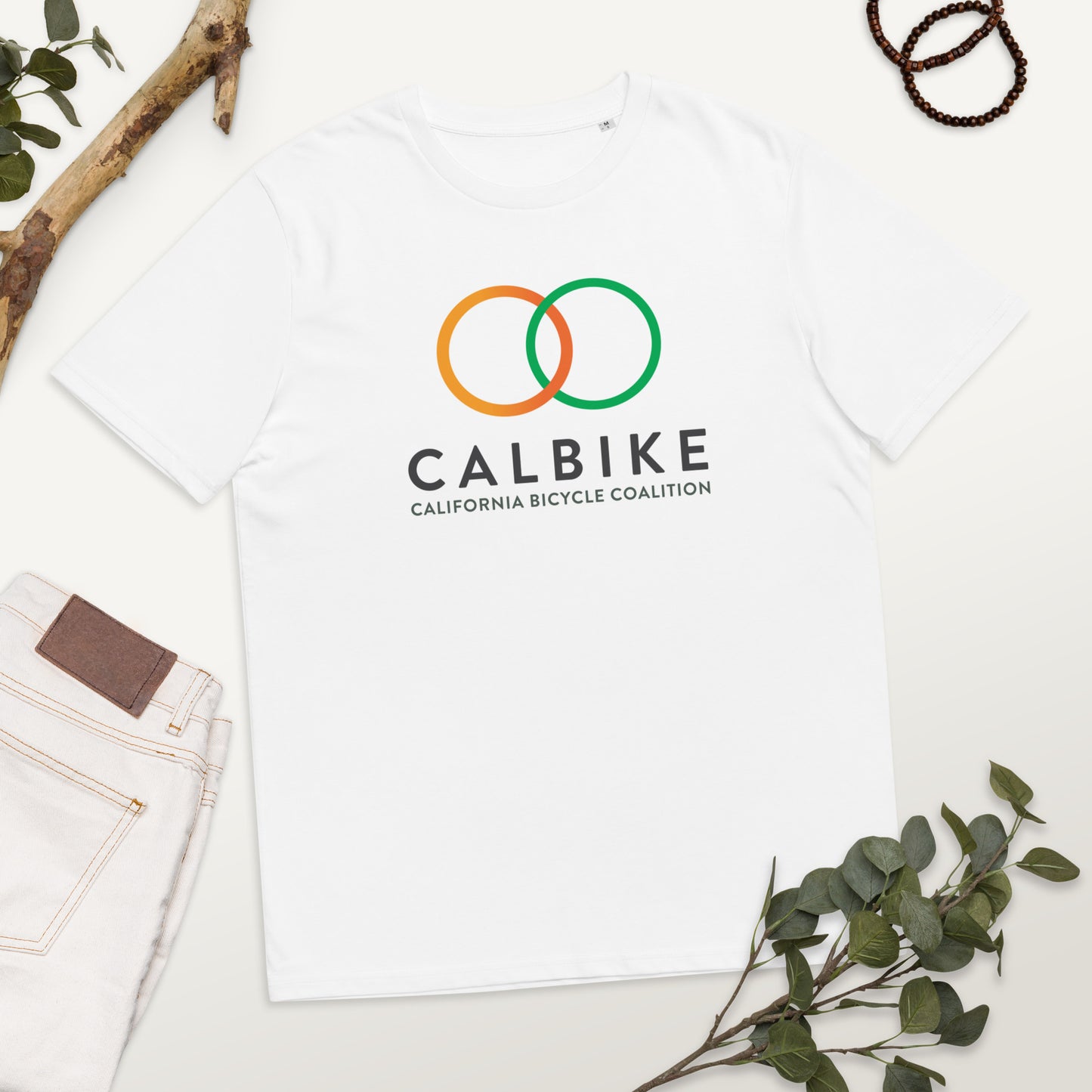 Calbike Unisex organic cotton t-shirt