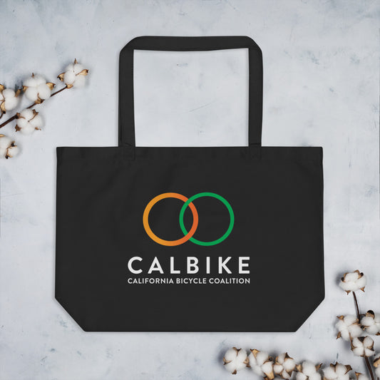 CalBike Large Organic Tote Bag